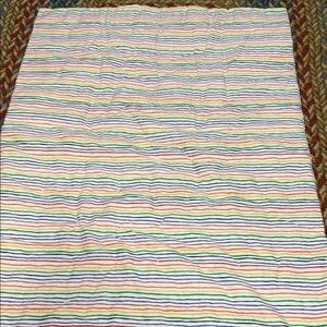 Toddler Colorful Handmade Striped Quilt